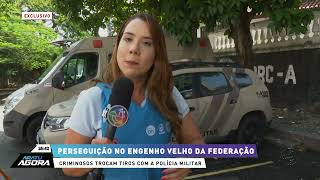 Perseguição no Engenho Velho da Federação: Criminosos trocam tiros com a PM | ARATU AGORA |TV ARATU
