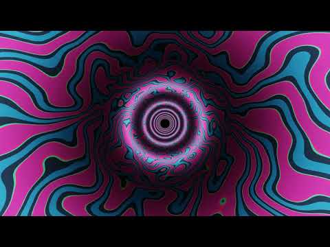 VJ LOOP NEON Pink Purple Blue Tunnel Abstract Background Video Simple Lines Pattern 4k Screensaver