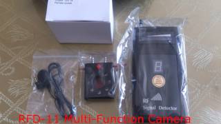 RFD-11 Multi-Function 3G 4G Cell Phone Hidden Camera RF Bug Detector