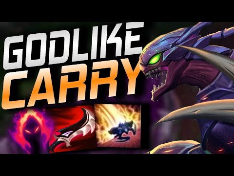 This 1v9 Kha'Zix game is why you should never give up.