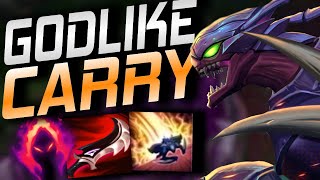 Download lagu This 1v9 Kha Zix game is why you should never give... mp3
