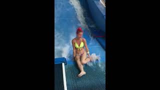Bikini Girl Flowrider Wave Fail