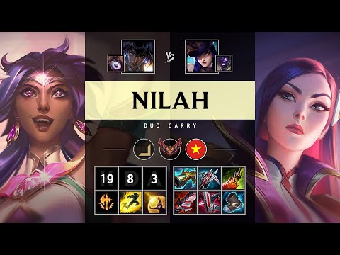 Nilah ADC vs Caitlyn: Triple Kill, Legendary - VN Grandmaster Patch 14.24