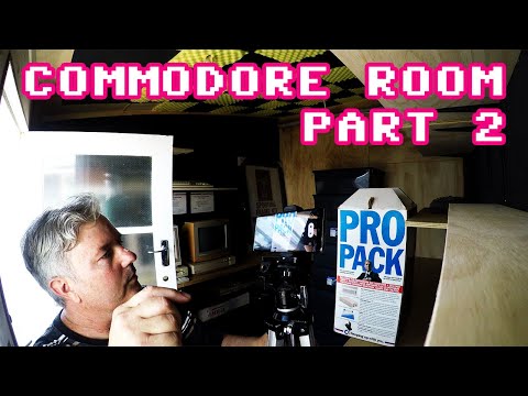 Commodore Computer Room / Studio Part 2: Setting up the Commodore Computers