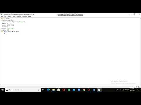 Make A Star Using Idle Python Star Python