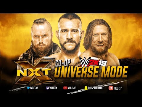 WWE 2K19 Co-Op Universe Mode | NXT - Ep.2: CM Punk's Opponent Is Decided