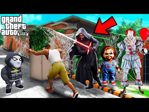 Franklin Turned His House into a MONSTER BASE in GTA 5