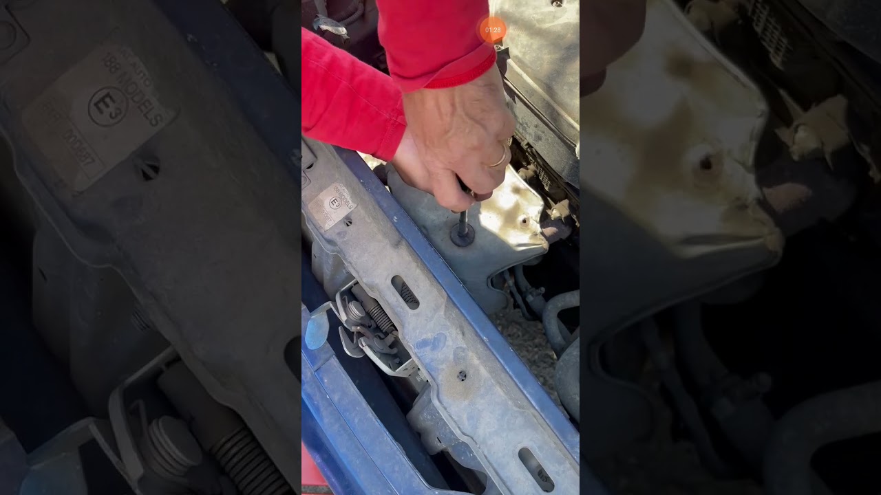 come smontare la sonda lambda fiat punto 1.2 , 8 valvole benzina. how to remove the fiat punto