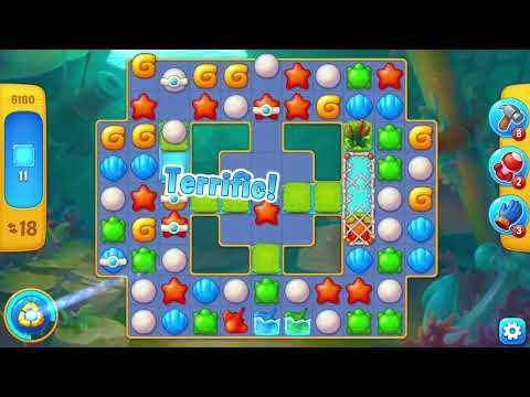 [FISHDOM Walkthrough] Level 6180