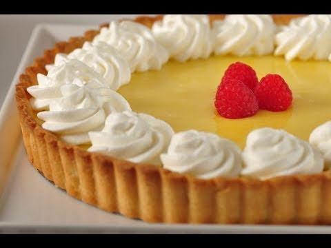 Lemon Curd Tart Recipe Demonstration - Joyofbaking.com