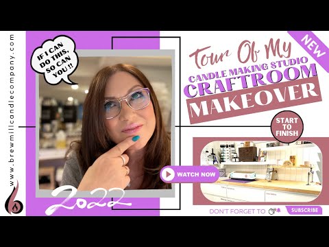 *2022* CRAFTROOM MAKEOVER ~ Unfinished Basement to Dream Craftroom  STEP BY STEP #craftroomtour