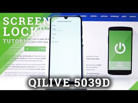 How to Add Screen Lock in Qilive 5039D – Set Up Passcode & Pattern