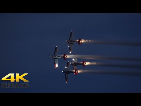 AeroShell Aerobatic Team Night Show 2023