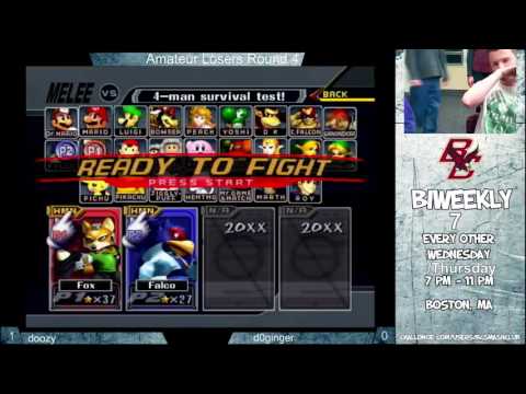 BC Biweekly 7 Arcadian: Loser's Round 4 - d0ginger (Falco) vs. Doozy (Fox)