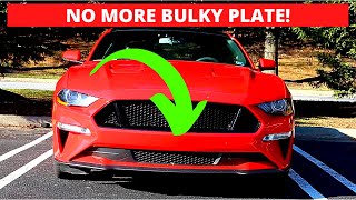 How To AVOID Running A Front License Plate On Your Car | 2 EASY Ways!