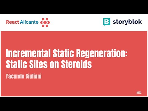 Incremental Static Regeneration: Static sites on steroids - FACUNDO GIULIANI