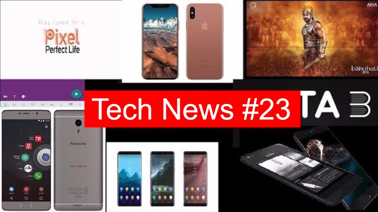 Tech News #23 Whatsapp New Feature, Mi MIX2, M6 Note, Fb watch, IPhone 8, Note 8 3D Touch, OPPO R11,