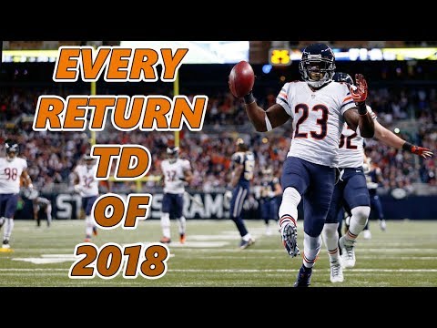 Every Punt/Kick-Off Touchdown Return Of 2018!