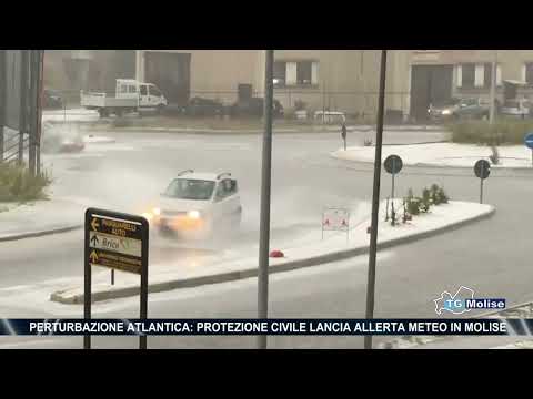 Perturbazione atlantica: Protezione Civile lancia allerta meteo in Molise