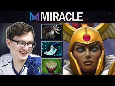 NIGMA.MIRACLE LEGION COMMANDER TRIES TO OFFLANE - DOTA 2 7.23F GAMEPLAY