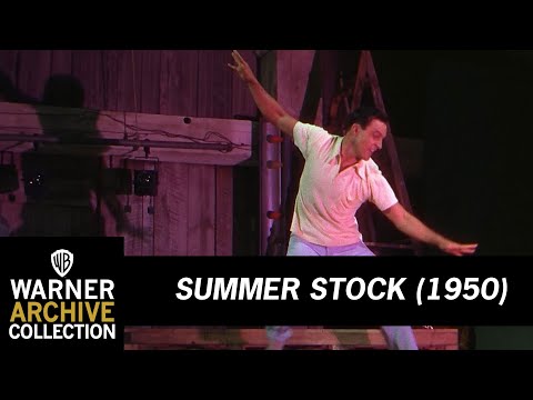 Gene Kelly Solo Dance | Summer Stock | Warner Archive