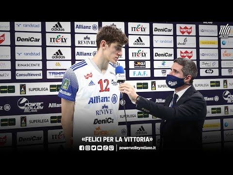 Playoff 5° posto, intervista post Milano - Cisterna di Leandro Mosca