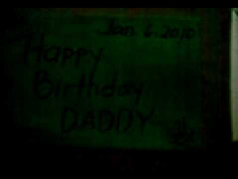 Birthday Song for Loving Daddy Ruben!