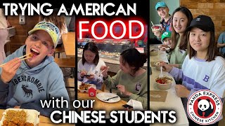 Our Chinese Students Try American Things!