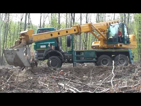 Telescopic excavator UDS 214.41