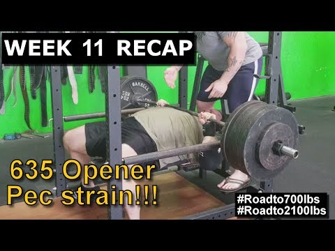 James Strickland - Full Power Training (Road to 2100 lbs - Week 11 Recap)