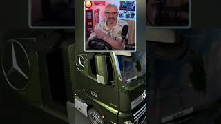Le Mercedes Actros dans Euro Truck Simulator 2 #shorts