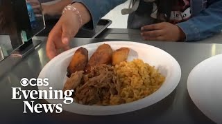 Kids get new school lunch menu overhauled by professional chefs