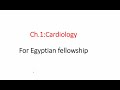 Cardiology For fellowship