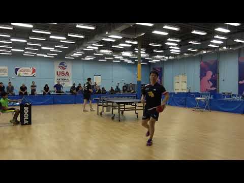 2019 JOOLA SE Open SF Jishan Liang versus Mishel Levinski