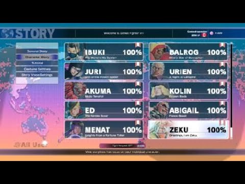 STREET FIGHTER V CHARACTER STORY WITH ZEKU:  ART OF NINJA BUSINESS