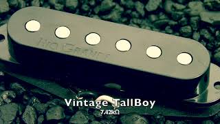 Video thumbnail for Rio Grande Stratocaster Pickup Comparison Vintage Tallboy / HarfBreed by ano5656