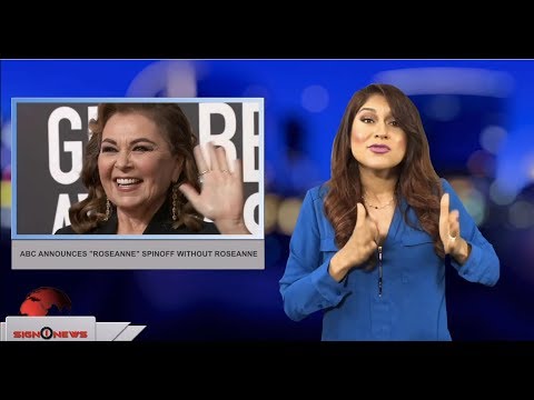 ABC announces “Roseanne” spinoff without Roseanne (ASL - 6.22.18)