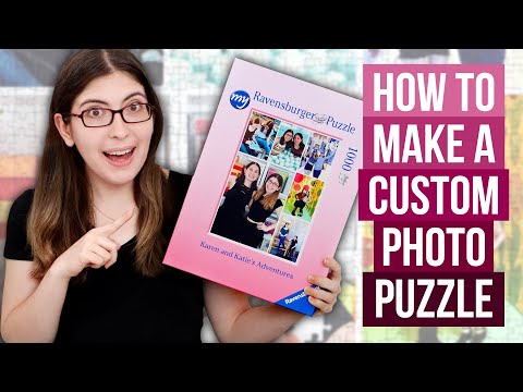 How to Make a Custom Photo Puzzle (Perfect Christmas gift!)