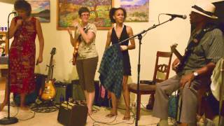 WC Clark with Timeca, Abbe and Susan