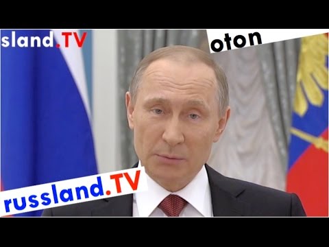 Putin auf deutsch zum Frauentag [Video]