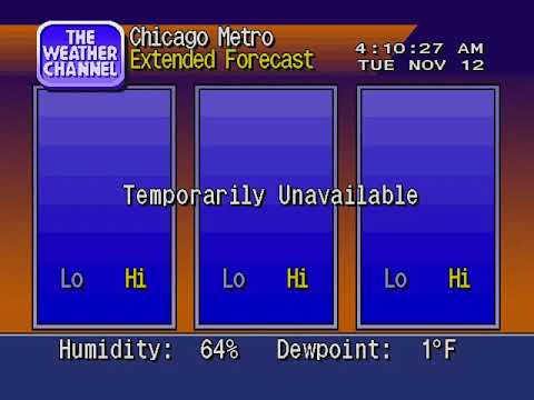 weatherstar 4000 simulator v4 - deep november chill, 11-12-19