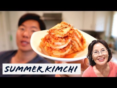 A Summer Kimchi Recipe.