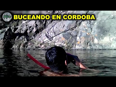 Buceando en el río Soto de Cruz de Caña Córdoba, @pescapaseosyalgomas