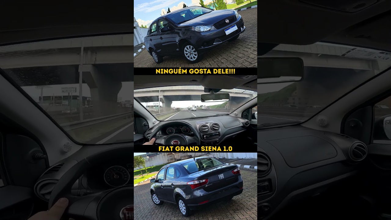 Ninguém gosta do Grand Siena? Eu nunca vi graça, mas... #fiat #grandsiena