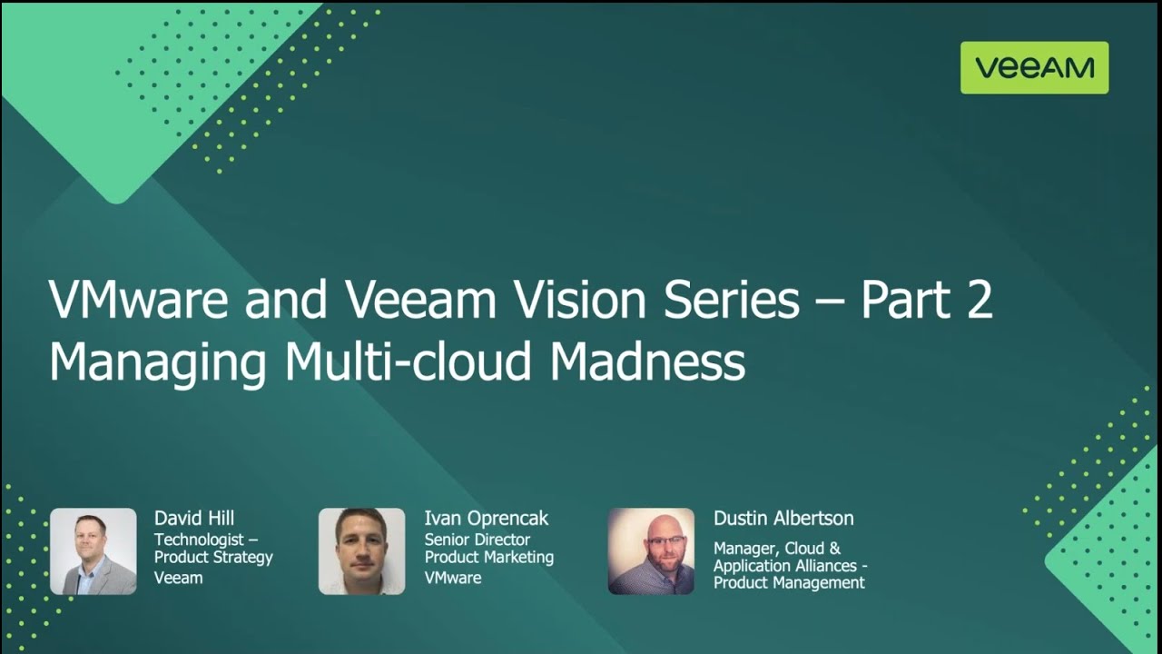 VMware Vision Series – Managing Multi-cloud Madness video