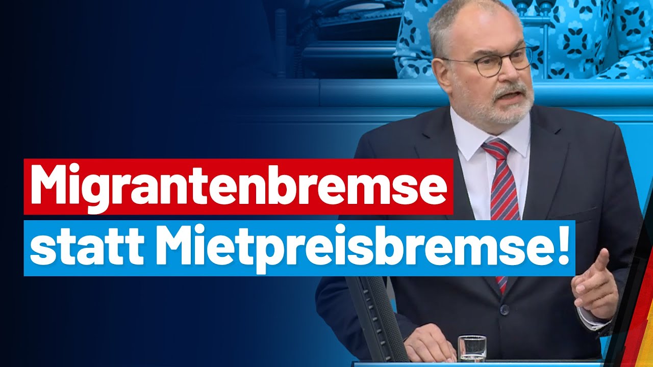 Christoph Grimm mahnt: Das Boot ist voll! Migrantenbremse sofort! -  AfD-Fraktion im Bundestag