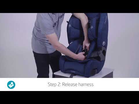 Maxi-cosi Luna Booster Video - How to remove infant insert?