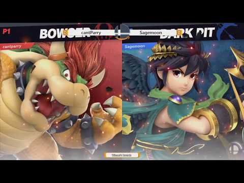 Amazoning 2-1: cantParry (Bowser) vs. Sagemoon (Dark Pit) - Winners Quarters