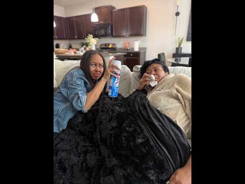 When Natasha is sick and Dawn stops by!