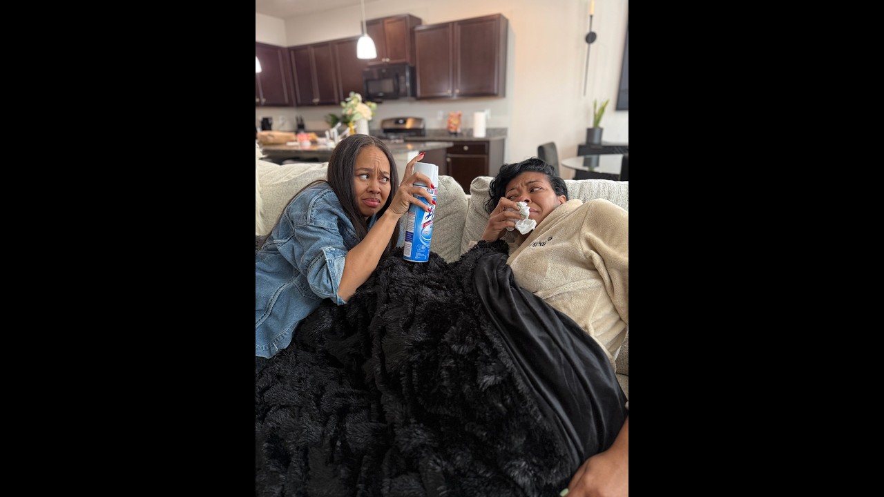 When Natasha is sick and Dawn stops by!